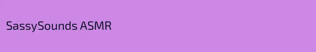 SassySounds ASMR